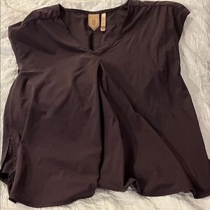 Elegant Brown Women's Top